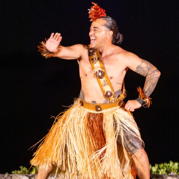 a person wearing a costume