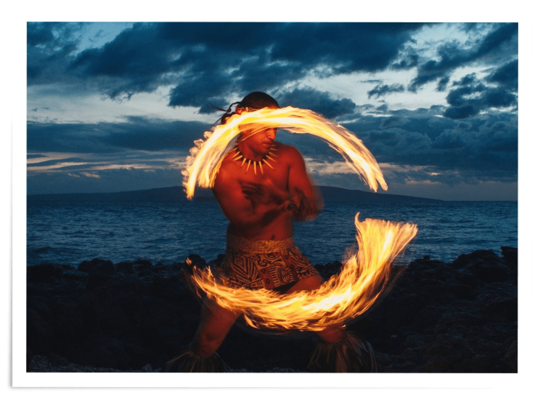 a person standing in front of a body of water